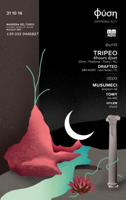 Venerdì 31.10  Halloween Φύση﻿ W/ TRIPEO [PoleGroup] + MUSUMECI [Engrave] @ Dandy’s Club (Masseria Del Turco)