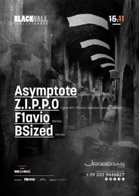 Sabato 15-11 BLACKWALL Concept Space @ Jerbéras Club