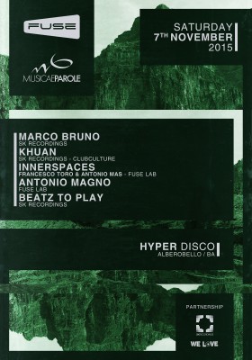 FUSE LAB. w/ Musica e Parole @ Hyper Disco