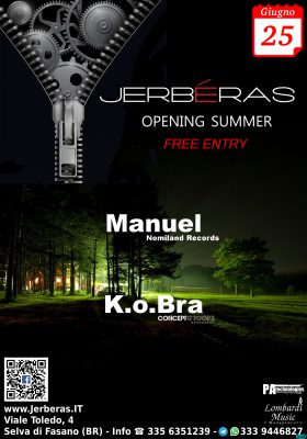 Opening Summer FREE ENTRY @ Jerbéras