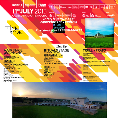 11-07 TIMEKODE Festival 2015 @ Masseria Papaperta
