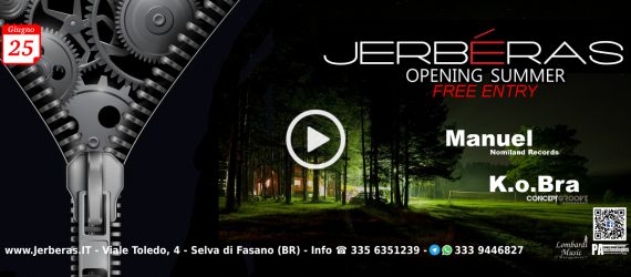 Opening Summer FREE ENTRY @ Jerbéras