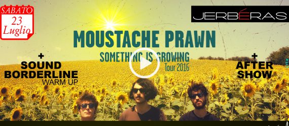 Moustache Prawn Something is Growing Tour 2016 @ Jerbéras