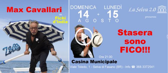 Max Cavallari [Fichi d'India]: Stasera sono FICO @ Casina Municipale