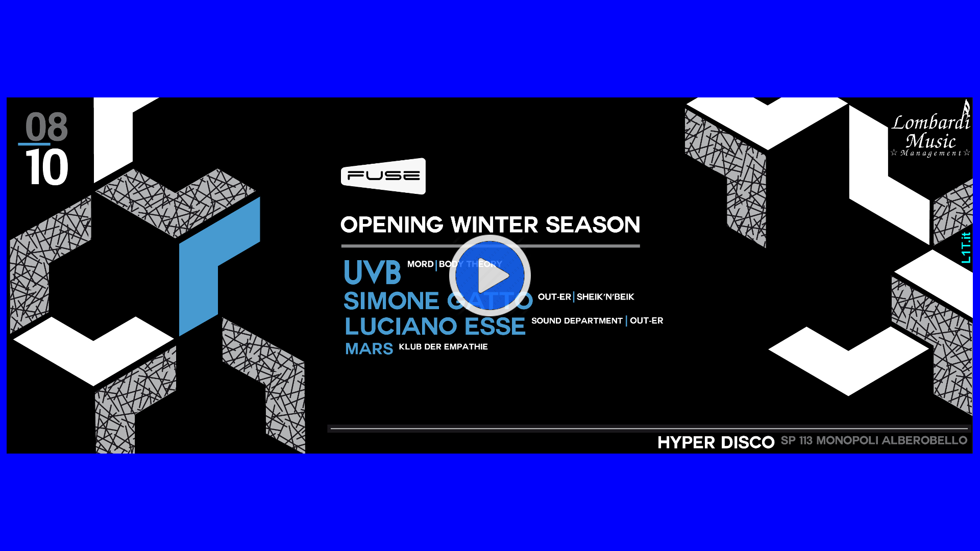 FUSE Opening Winter UVB Hyper Banner