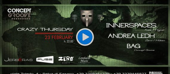 Crazy Thursday Concept Groove Fuse Zerø Jerbéras