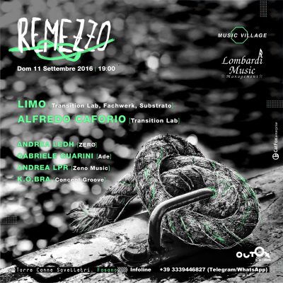 Remezzo @ Music Village - Locandina