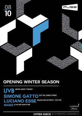 FUSE Opening Winter UVB Hyper Locandina