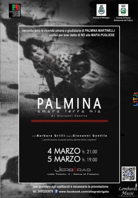 Palmina Amara Terra Mia - Locandina